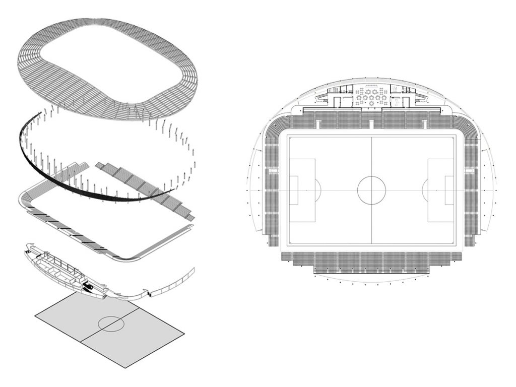 Eco Park Stadium Glenn Howells Architects